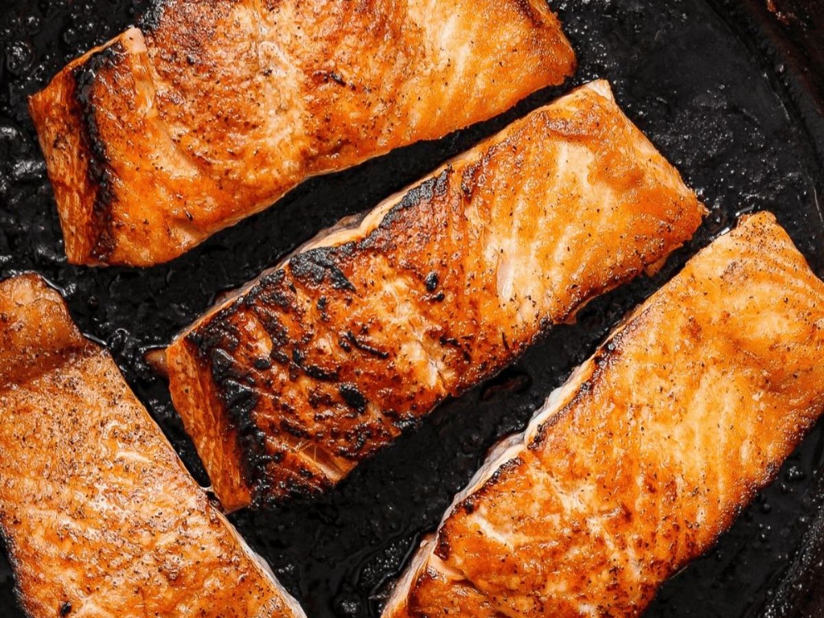 Pan of Salmon